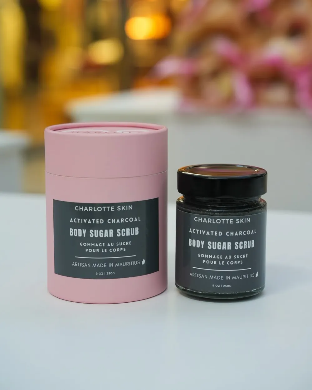 Gommage au sucre au charbon actif Charlotte Skin