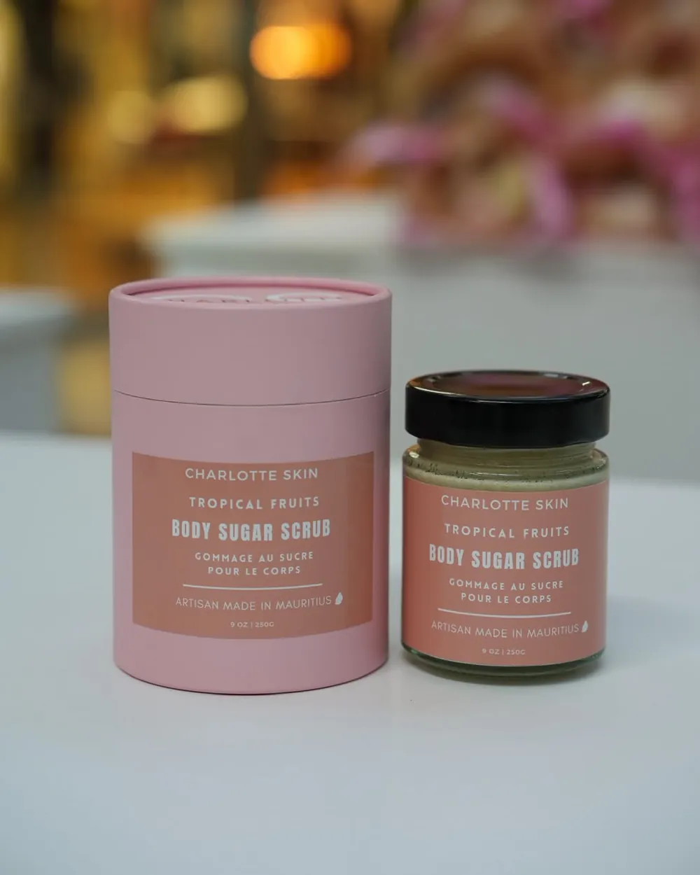 Gommage au sucre Fruits tropicaux Charlotte Skin