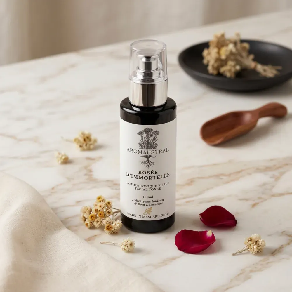 Rosée d'Immortelle, lotion tonique visage