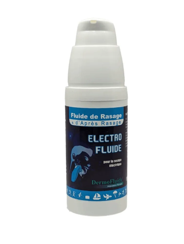 Electrofluide pour rasage électrique