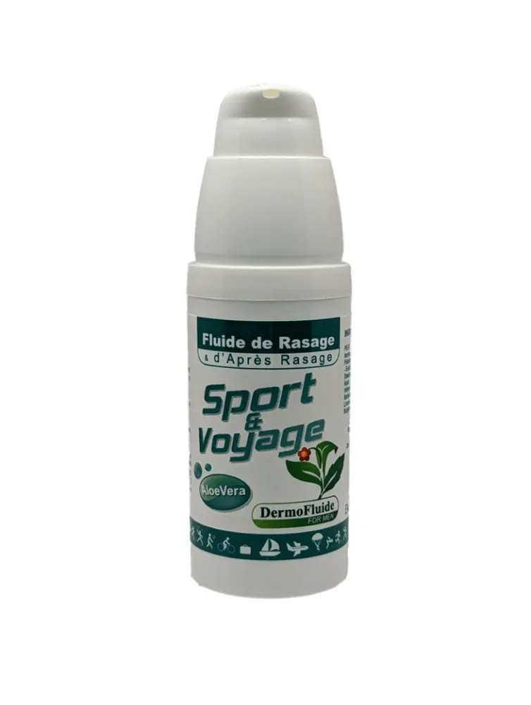 Fluide de rasage Sport & Voyage format cabine